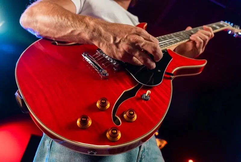 Washburn Wing Series Hawk SH35 Semi Hollow  Electric Guitar Inc £225 Custom Pro Setup & Support Package - Image 2