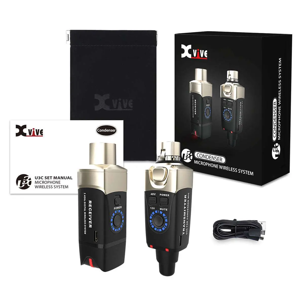 Xvive Condenser Microphone Wireless System - Image 6