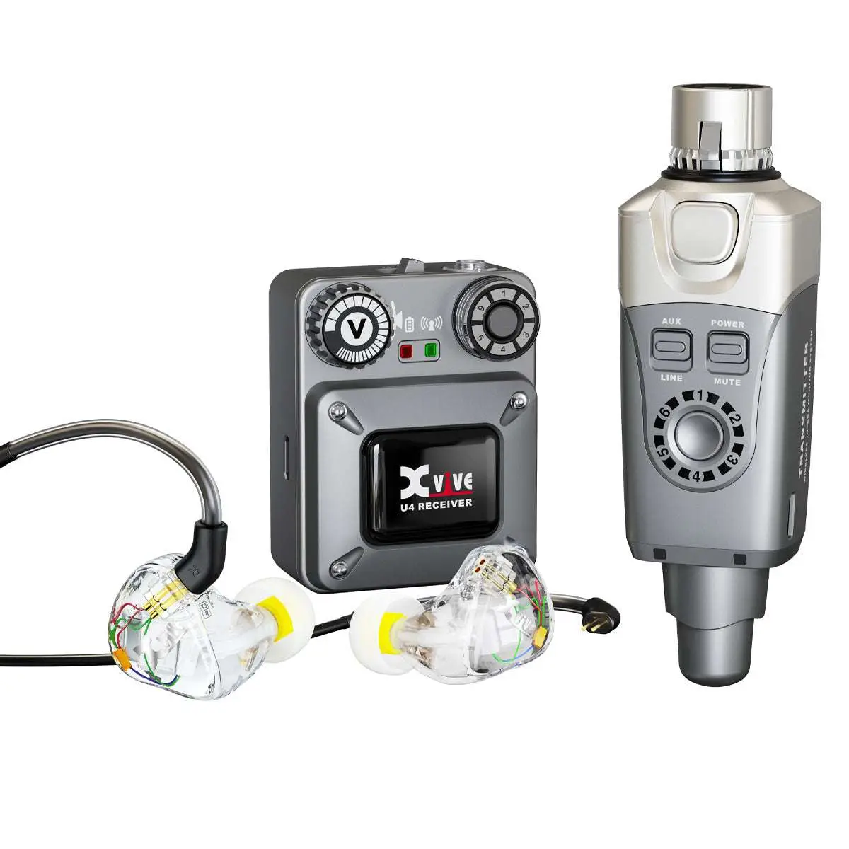 Xvive In-Ear Monitor Wireless System with T9 In-Ear Monitors and Travel Case - Image 3