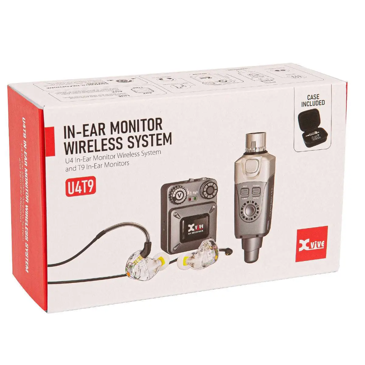 Xvive In-Ear Monitor Wireless System with T9 In-Ear Monitors and Travel Case - Image 7