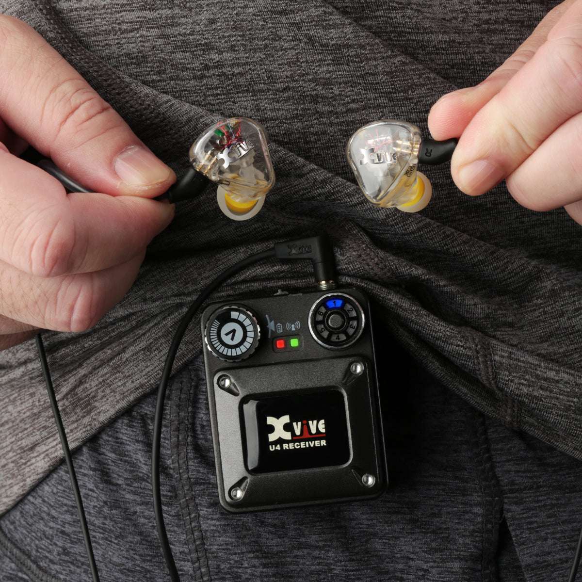 Xvive T9 In-Ear Monitors ~ Dual Balanced Drivers - Image 4