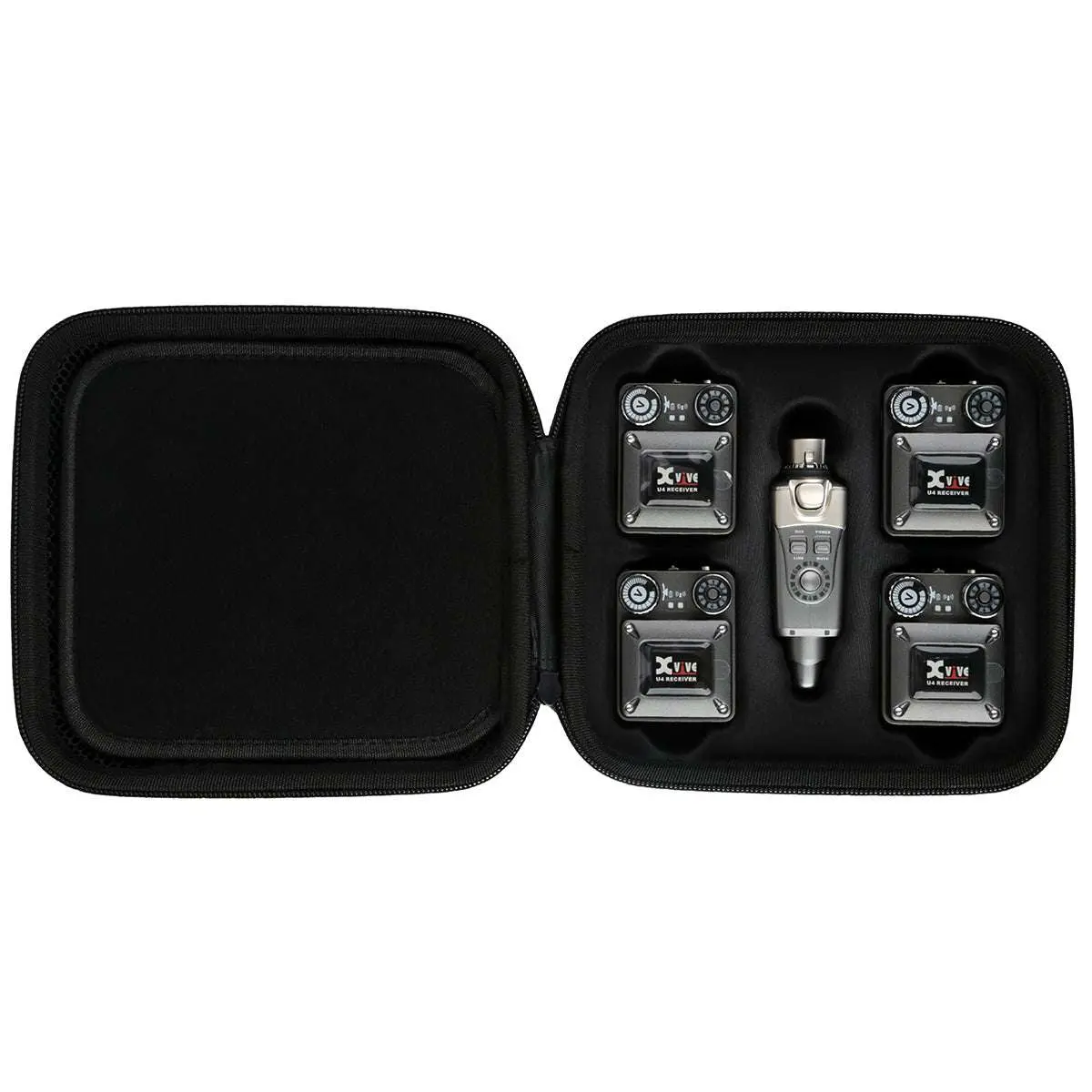 Xvive Travel Case for XU4R4 In-Ear Monitor Wireless System (4 Receivers) - Image 2