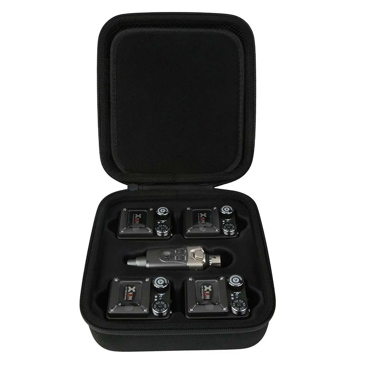 Xvive Travel Case for XU4R4 In-Ear Monitor Wireless System (4 Receivers) - Image 5