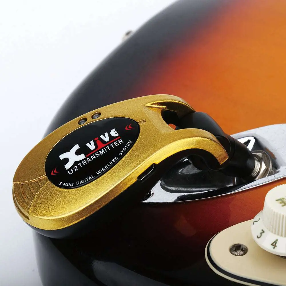Xvive XU2 Wireless Guitar System ~ Gold - Image 3
