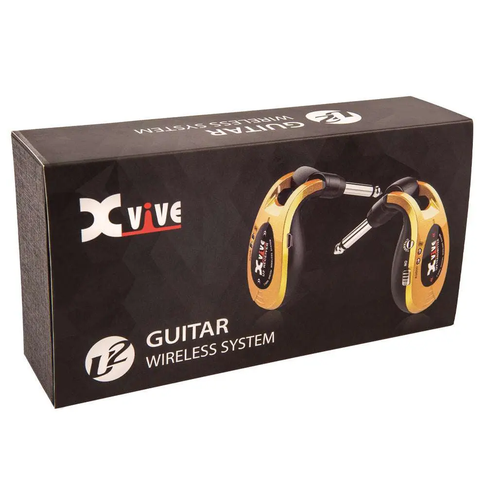 Xvive XU2 Wireless Guitar System ~ Gold - Image 5