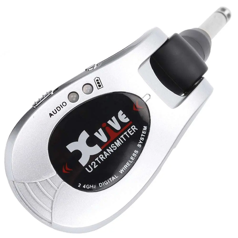 Xvive XU2 Wireless Guitar System ~ Silver - Image 2